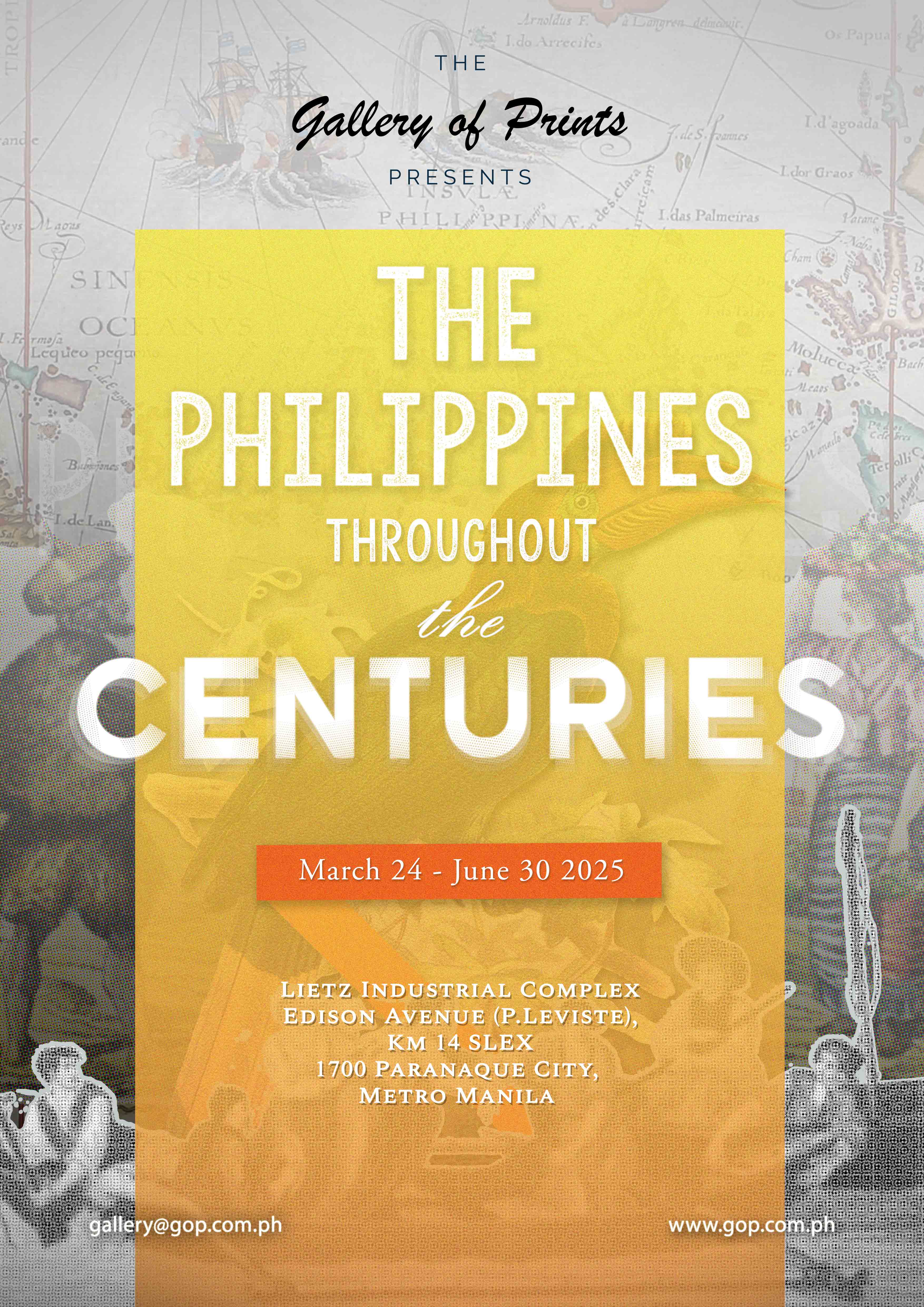 “The Philippines Throughout the Centuries – from March 24th till June 30th 2025”