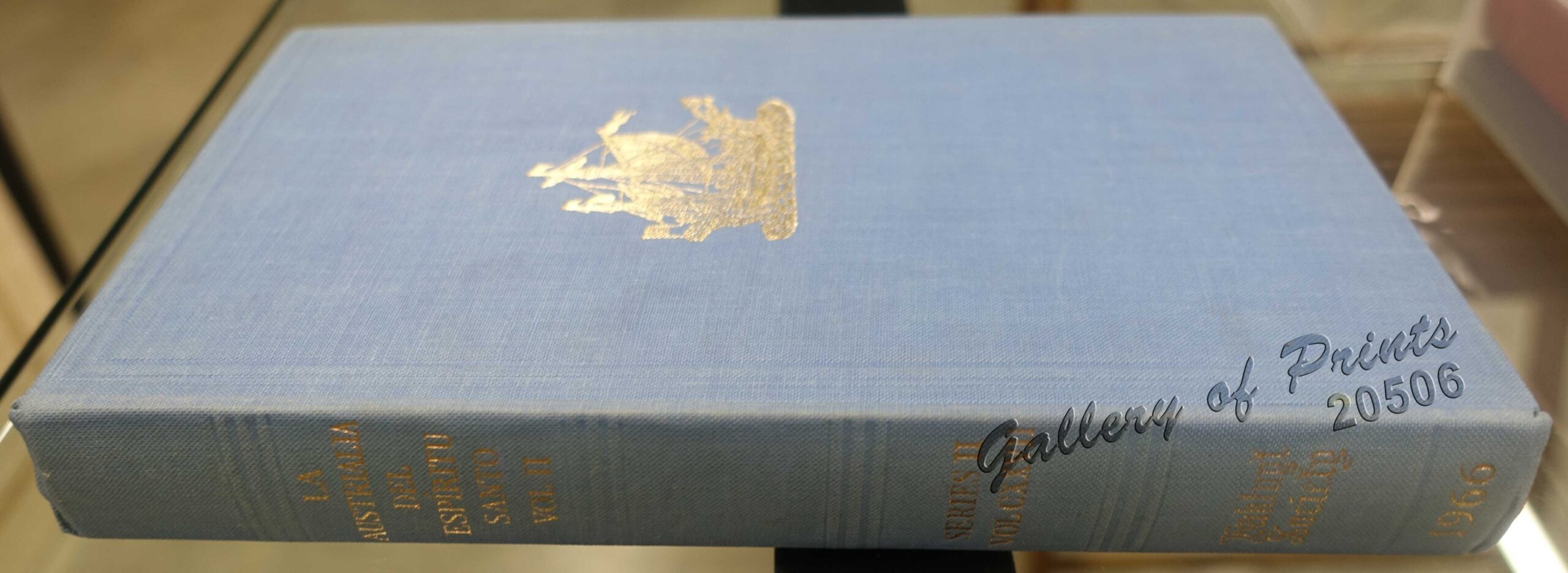 La Austrialia del Espíritu Santo [The Journal of Fray Martin de Munilla O.F.M. and other documents relating to The Voyage of Pedro Fernández de Quirós to the South Sea (1605-1606) and the Franciscan Missionary Plan (1617-1627). 2 vols - Image 5