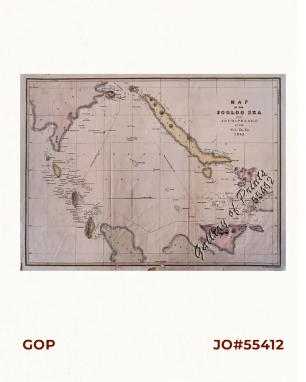 Map of the Sooloo Sea & Archipelago