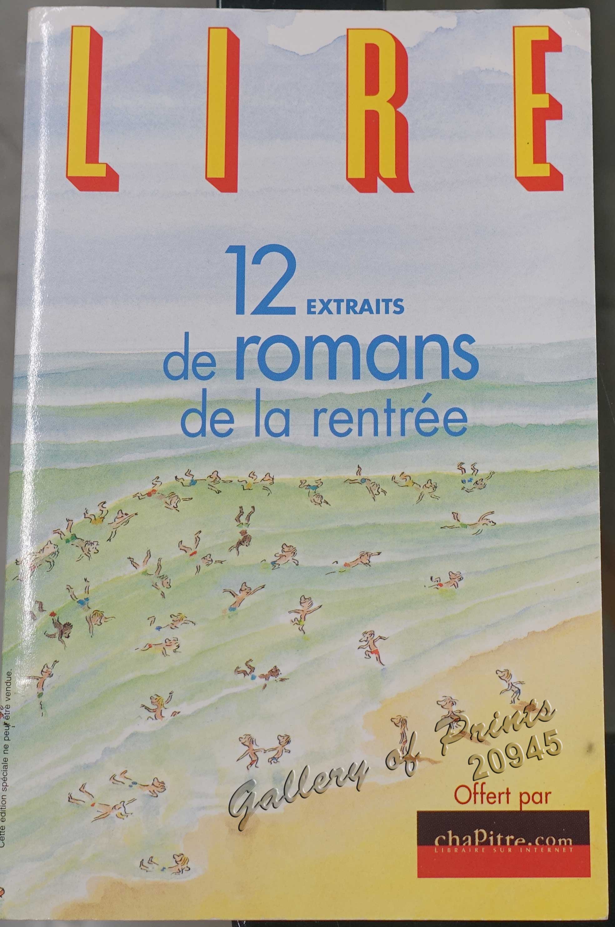 LIRE – 12 Extraits de romans de la rentrée – Gallery of Prints