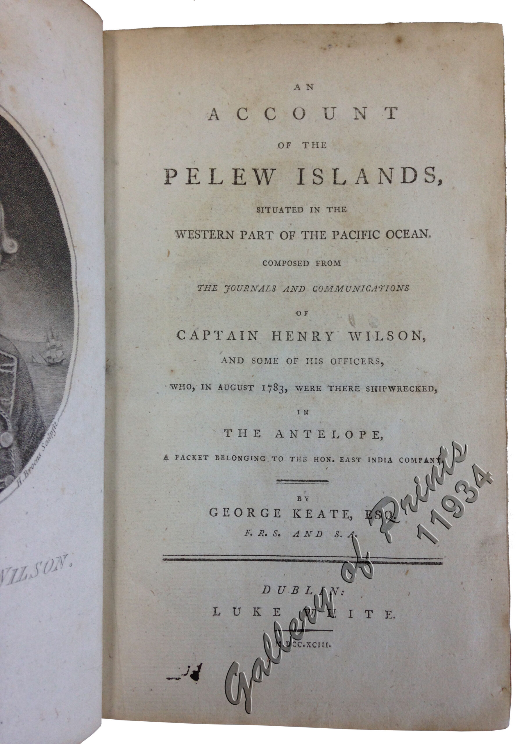 An Account of the Pelew Islands, Situated in the Western Part of the Pacific Ocean - Image 3