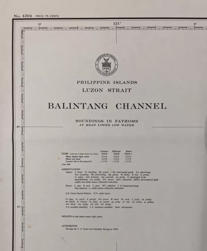 Philippine Islands Luzon Strait Balintang Channel (Copy) - Image 2