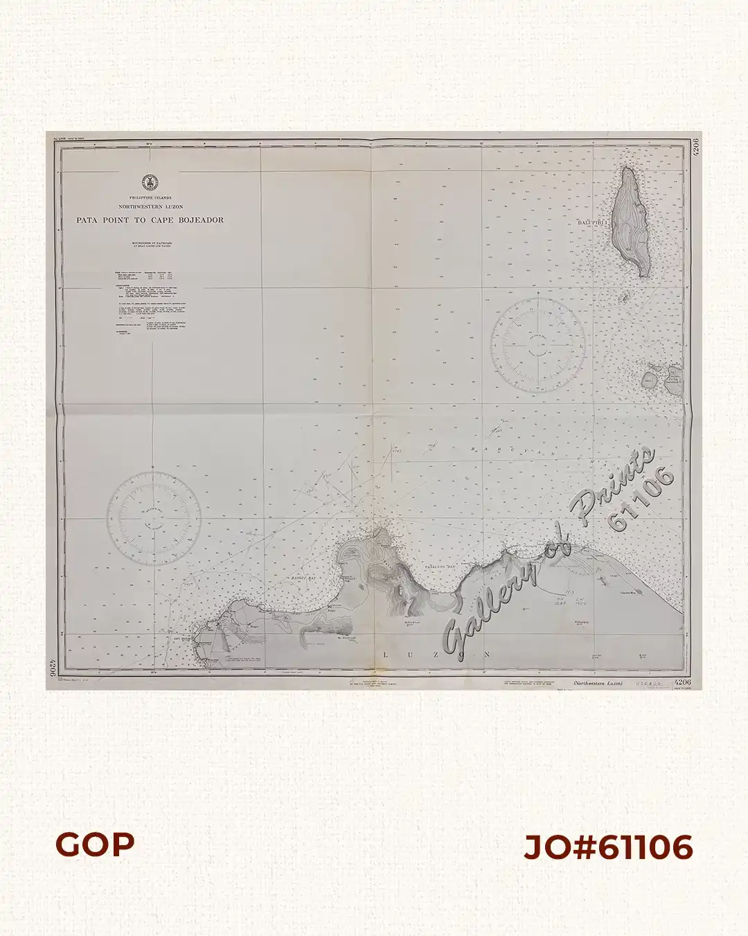 Philippine Islands Northwestern Luzon Pata Point to Cape Bojeador