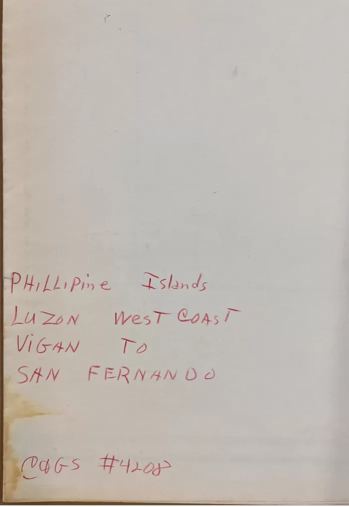 Philippine Islands West Cost of Luzon Vigan to San Fernando - Image 3