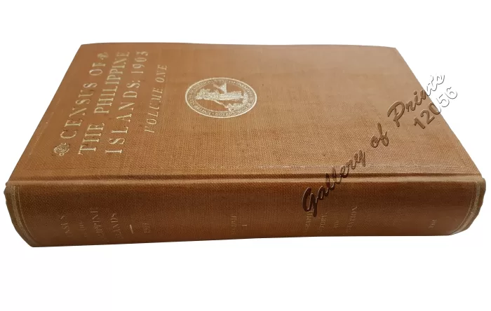Census of the Philippine Islands: 1903 Vol. 1 – Geography, History, and Population - Image 2
