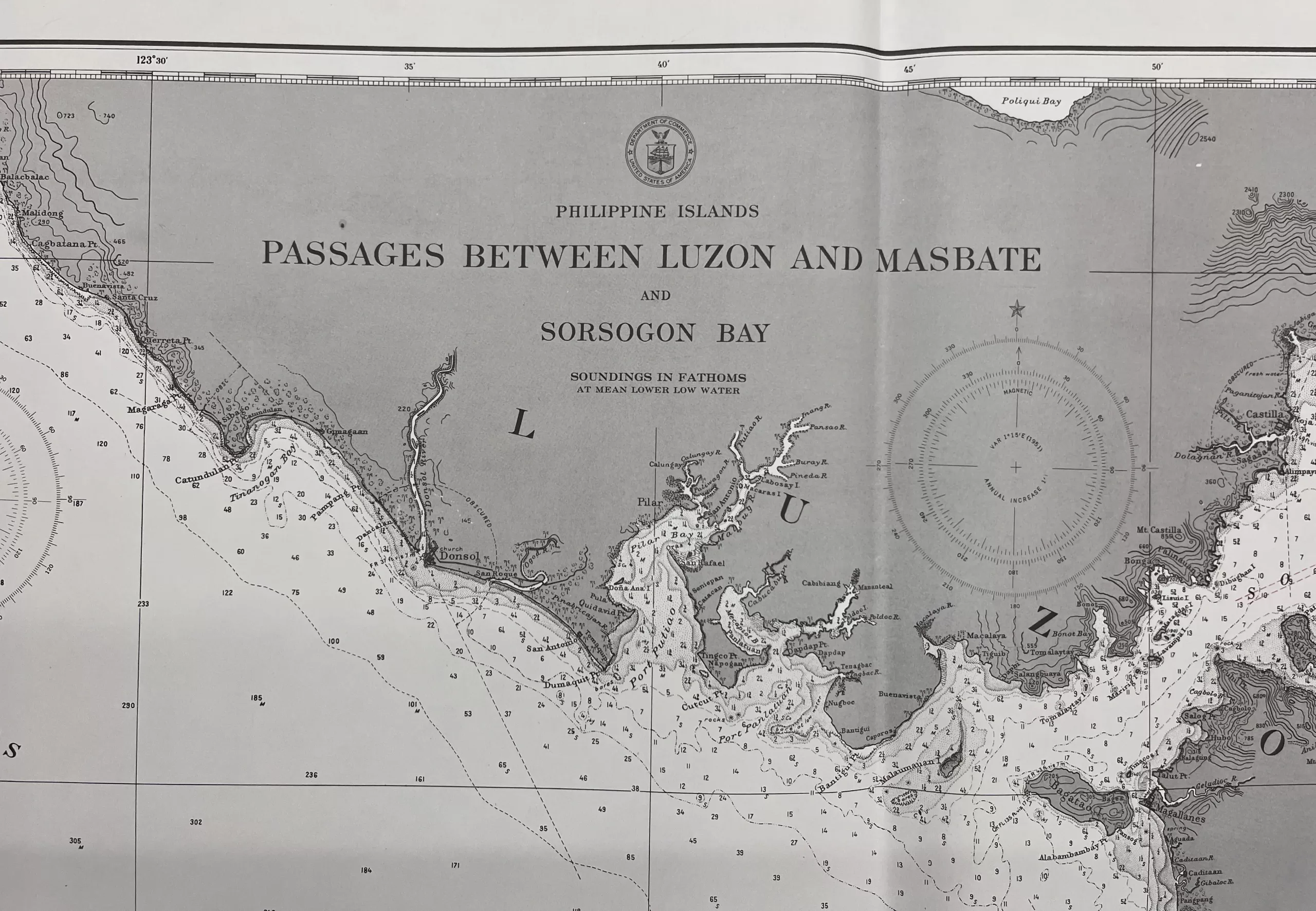 Philippine Islands Passages Between Luzon and Masbate and Sorsogon Bay - Image 2