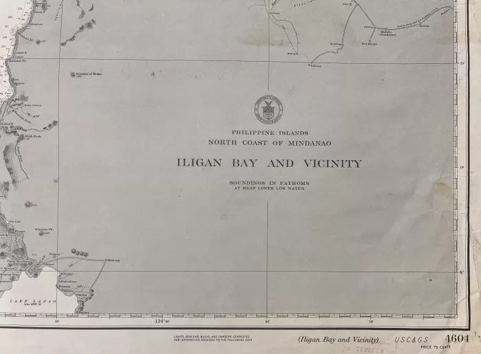 Philippine Islands North Coast of Mindanao Iligan Bay and Vicinity - Image 2