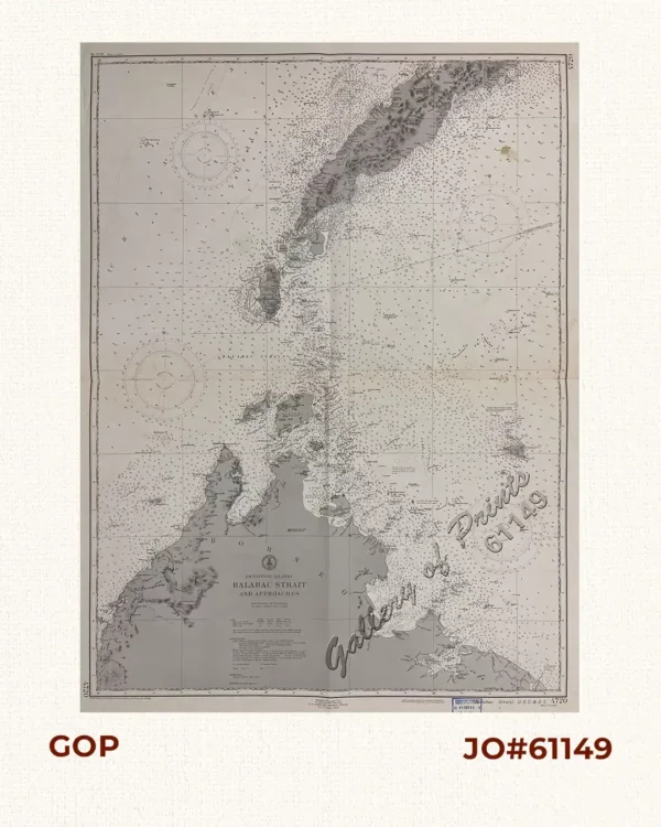 Philippine Islands Balabac Strait and Approaches