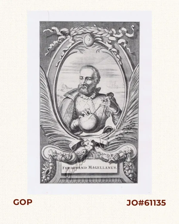 Ferdinand Magellanus. [portrait]