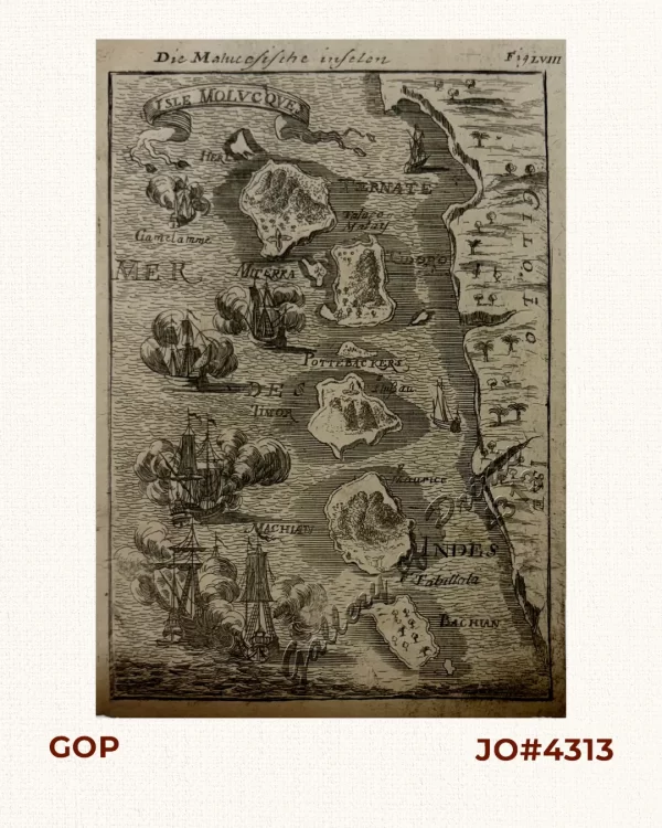 Isle Molucques Die Moluccsische Inselen