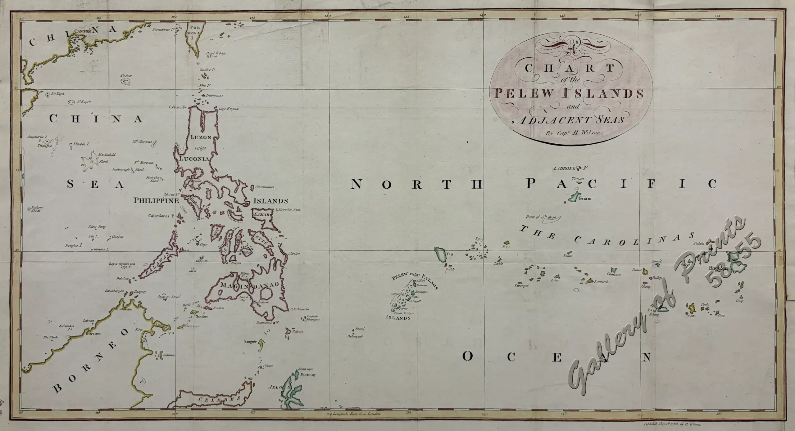 A Chart of the Pelew Islands... - Image 2