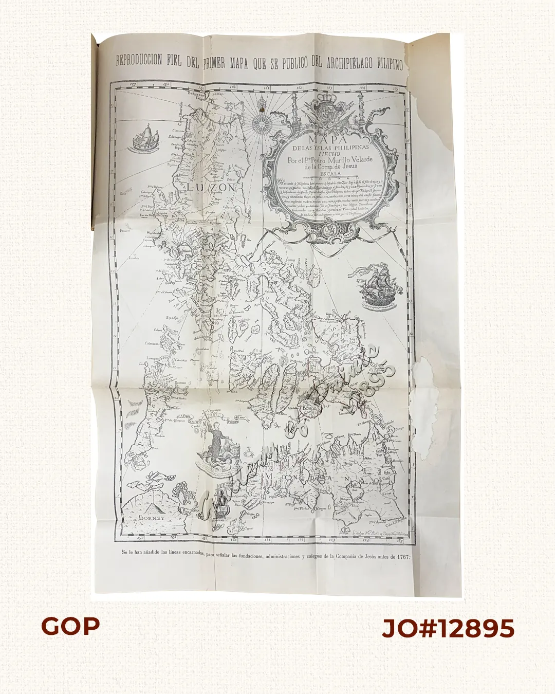 Biblioteca Historica Filipina. Historia General Sacro-profana, Political y Natural de las Islas del Poniente Llamadas Filipinas por el Padre Juan J. Delgado, de la Compañía de Jesús - Image 2