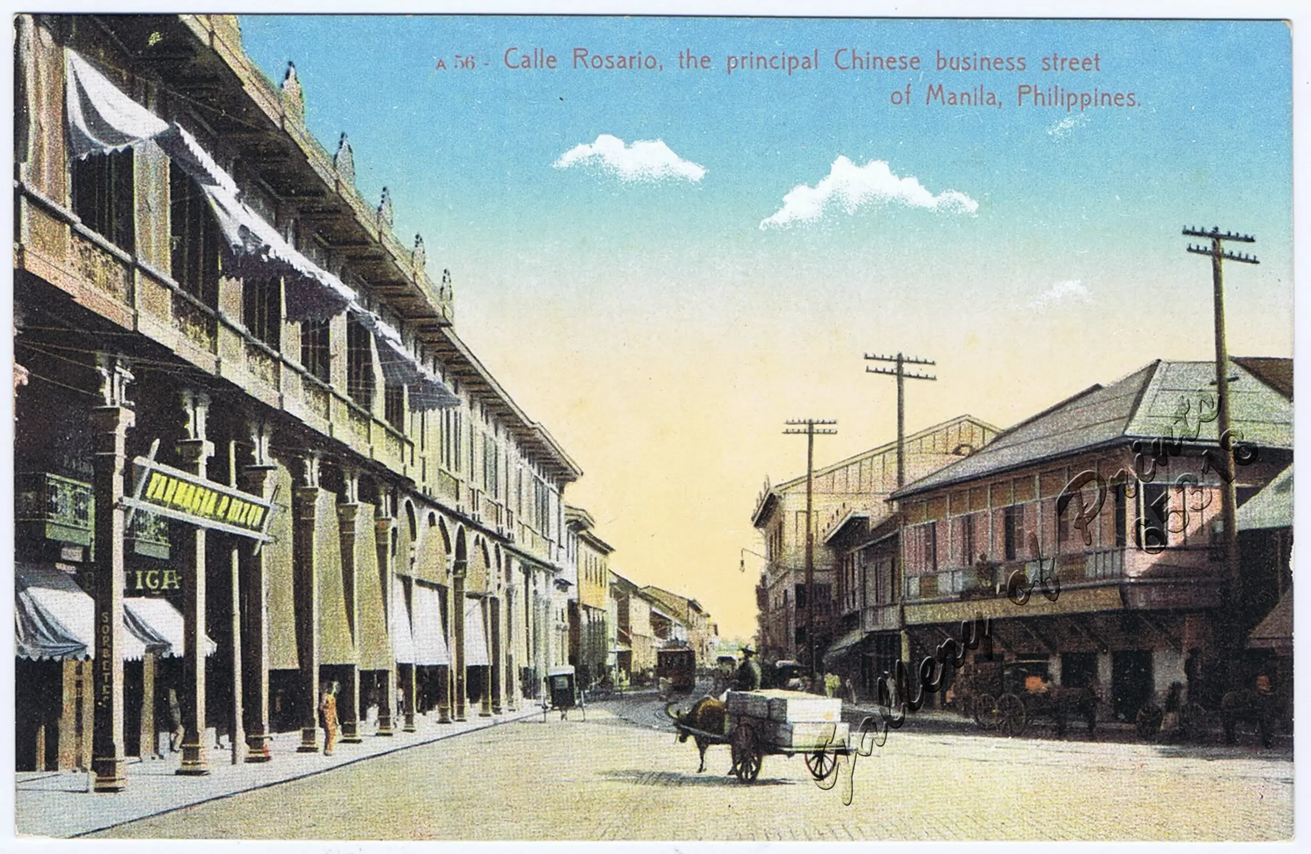 Calle Rosario, the principal Chinese business street of Manila, Philippines. - Image 2