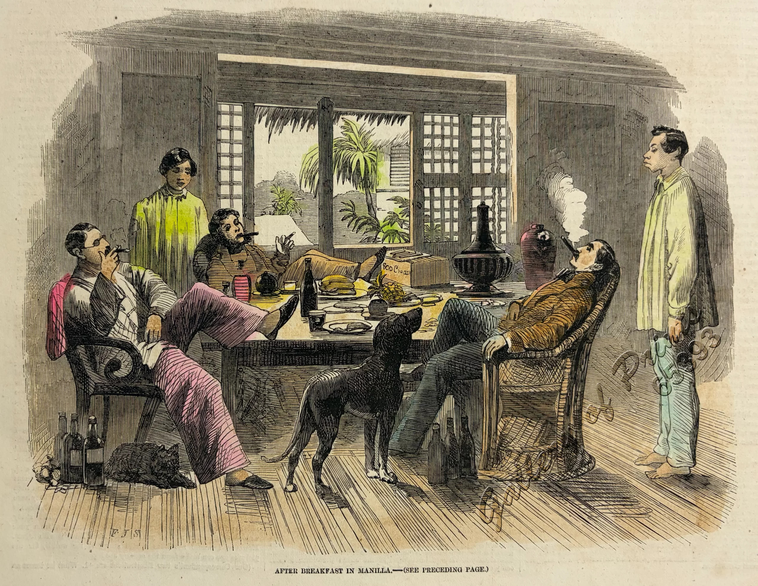 Sketches in Manilla. After Breakfast in Manilla. - Image 2