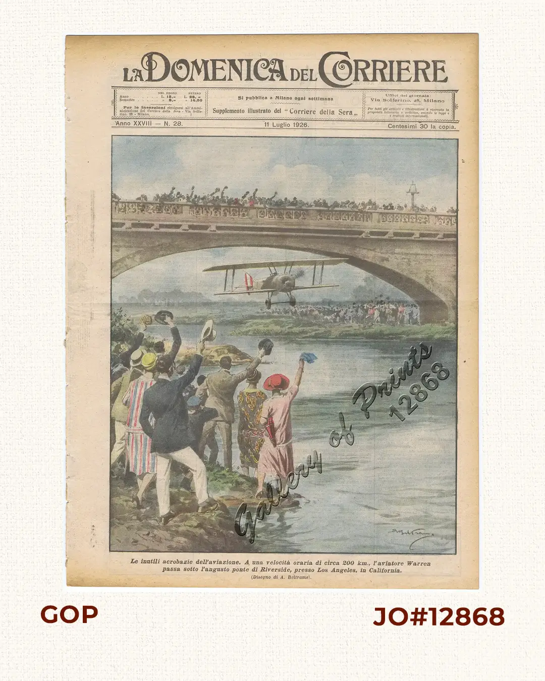 La Domenica del Corriere Anno XXVIII - No. 28