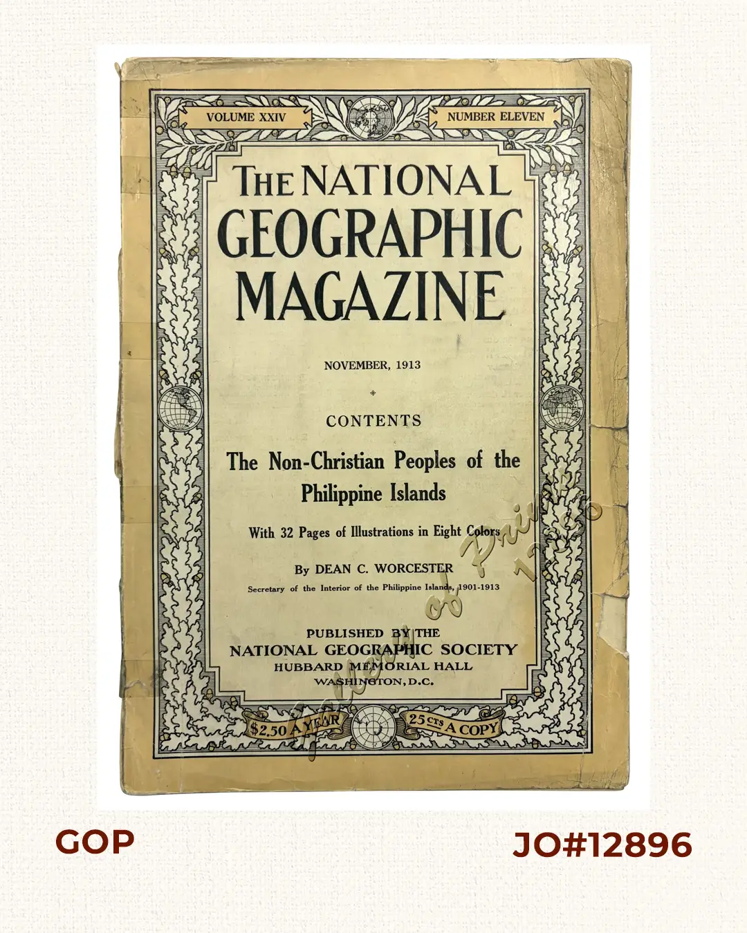 The National Geographic Magazine: The Non-Christian Peoples of the Philippine Islands